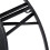 Living And Home 24Inch Modern Non-Ticking Mirrored Wall Clock 6