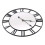 Living And Home 24Inch Modern Non-Ticking Mirrored Wall Clock 5