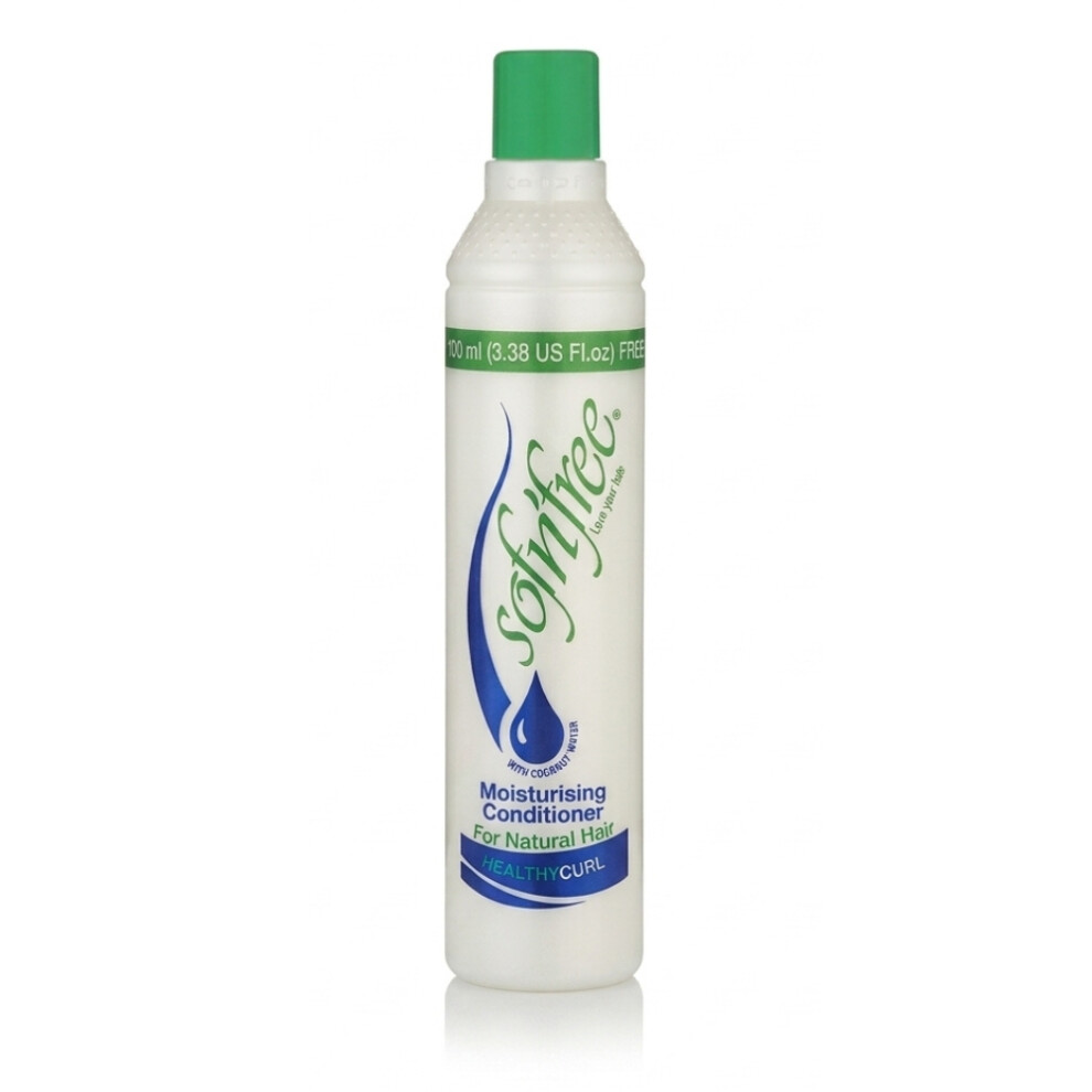 Sof N Free Moisturising Conditioner For Intense Hydration & Softness For Dry, Damaged, Or Natural Hair 350 Ml/11.83 Oz