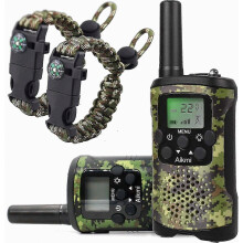 4-12 Ans Talkie Walkie Enfants 8 Canaux Radio Bidirectionnelle With LCD Display And Flashlight For Outdoor Adventure Camping Toys