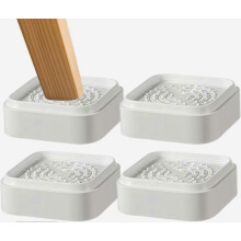 Furniture Risers-4 Stackable,Heavy-Duty,Non-Slip Square Furniture Risers for Beds,Chairs,and Sofas_yzac