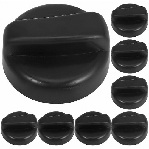 10-Pack Replacement Knobs for Outdoor Heaters, Patio Heater Accessories, Durable Plastic Control Knobs for Round Stand-Up Heaters