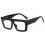 Men's Retro Rectangle Reading Glasses with Anti-Blue Light Technology for Prescriptions 1