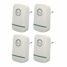 4-Pack Power Saver, Intelligent Flame Retardant, Low Consumption, Voltage Stabilizer, Surge Protection, for Home, Office, 90-240V EU Plug -New 20