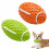Squeaky Rugby Ball – Bite Resistant & High Elasticity – for Fetch & Training – Durable 2