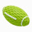 Squeaky Rugby Ball – Bite Resistant & High Elasticity – for Fetch & Training – Durable 1