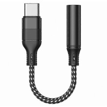 Cuibheoir Cluasán USB C Tiontaire USB C go Aux Gabhálas Fuaime USB