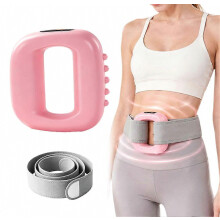 Fascia Ring Massager with Belt, Adjustable 5-Level Vibration Full-Body Fascia Ring