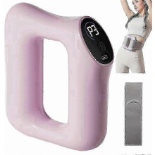Deep-Kneading Speed Massager Gun Multifunctional Full-Body Fascia Ring - Deep Tissue, Soft Pink — Ideal for Muscle Recovery