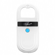 Draagbare RFID-lezer voor huisdieren (katten en honden) met microchipscanner