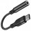 Adattatore per cuffie USB-C Convertitore da USB-C a Aux Accessorio audio USB 2