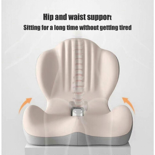 Memory Foam Seat Cushion Ergonomic Back Support — Reliable for Daily Care 1