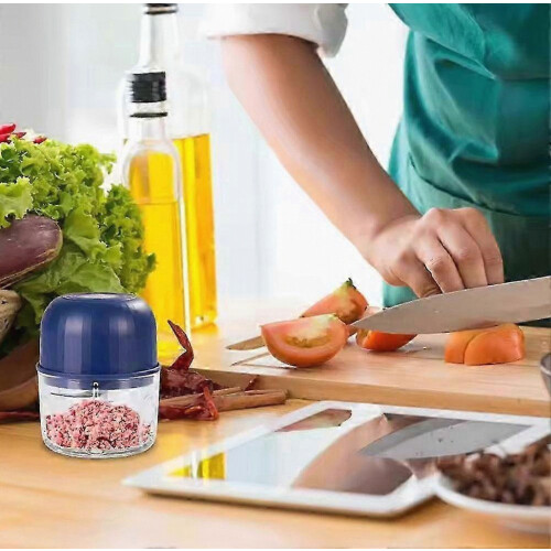 Mini Food Chopper Wireless Cordless Type C Charging Portable Kitchen Helper-bhkj 1