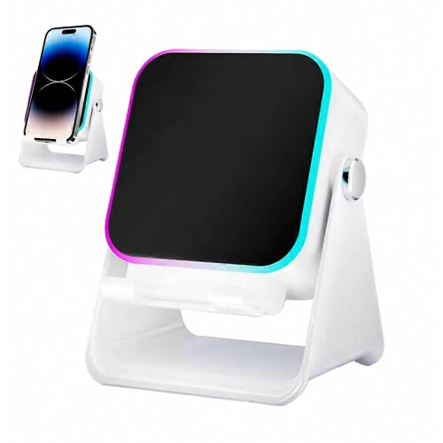 Ασύρματο ηχείο Bluetooth RGB, επαγωγική μπάρα ήχου 5 σε 1 5000mAh με βάση τηλεφώνου