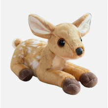 25 cm Rendier Giraffe Pluche Speelgoed - Zacht Knuffeldier (25 cm)