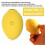 Little Lemon Shaped Handheld Massager Waterproof 12 Intensity Modes Quiet-A 4