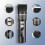 compatible Cordless Barber Clipper Hair Cutting Kit With Guide Combs Beard Trimmer 5