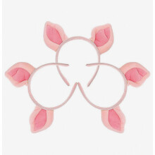 Cerchietto con orecchie da maiale per decorazione capelli, 3 pezzi, orecchie da animale rosa, accessorio per cosplay