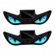 Car Decorative Light Sign Three Adjustable Lighting Modes Vehicle Window Mount Ornament