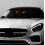 Car Decorative Light Sign Three Adjustable Lighting Modes Vehicle Window Mount Ornament 3