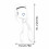 Lashes USB oplaadbare wimperkruller met 2 warmtestanden 2