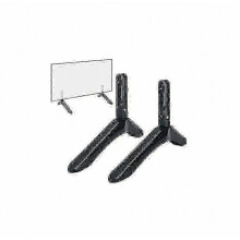 Vervangende poten voor Samsung tv's, universele zwarte standaards met antislipkussentjes voor ruimtebesparing en eenvoudige installatie.