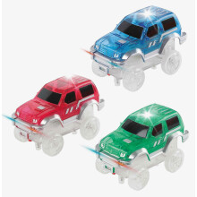 Racebaan-compatibele 3-delige magnetische speelgoedauto-set