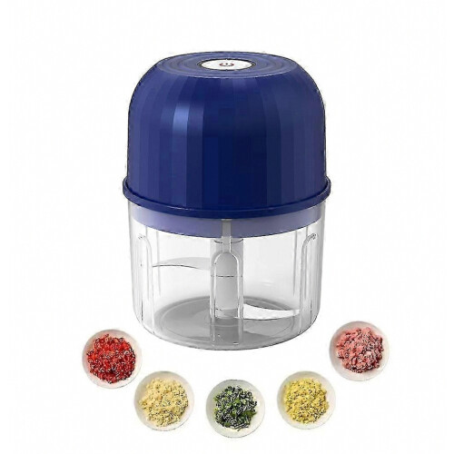 Mini Food Chopper Wireless Cordless Type C Charging Portable Kitchen Helper-bhkj
