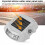 Reusable Solar Road, 2Pcs 6 LED Stud Lights Ground Garden Lawn Path Deck Dock White Warning Lights(2 2