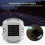Reusable Solar Road, 2Pcs 6 LED Stud Lights Ground Garden Lawn Path Deck Dock White Warning Lights(2 3