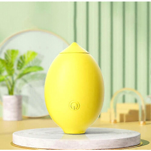 Little Lemon Shaped Handheld Massager Waterproof 12 Intensity Modes Quiet-A 1