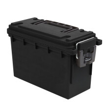 Sheffield 12629 Ammo Box Made in USA, Stackable Lockable Ammo Storage Box