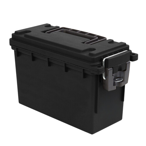 SHEFFIELD Sheffield 12629 Ammo Box Made in USA, Stackable Lockable Ammo Storage Box