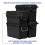 SHEFFIELD Sheffield 12629 Ammo Box Made in USA, Stackable Lockable Ammo Storage Box 6