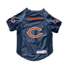 Littlearth NFL Chicago Bears Stretch Pet Jersey, Team Color, Medium