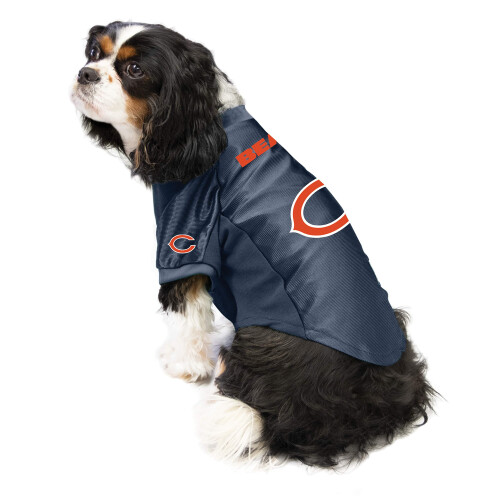 Littlearth NFL Chicago Bears Stretch Pet Jersey, Team Color, Medium 2