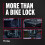 Master Lock Master Lock 6 ft Cable Bike Lock 4-Digit Combination 1/2 in Diameter 8122D 6