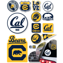UC Berkeley Merch Stickers & Decals Merch University California 14 Pcs