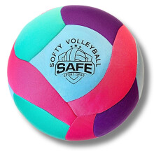 Safe Sport Gear Softy Volleyball - Super Soft Designed for Pain-Free Play - Awesome Kids Indoor Ball with a Realistic Feel and Bounce - Perfect Ball f