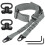 Cvlife Two Point Sling Adjustable with 2 Pack 360 Swivel, Grey 1
