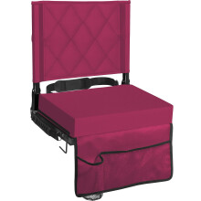 Sheenive Stadium Seats with Back Support, Padded Bleacher Seat Cushion