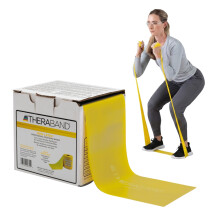 THERABAND Resistance Band Yellow, Light, 25-Yd Roll, Latex-Free Exercise