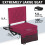 Sheenive Stadium Seats with Back Support, Padded Bleacher Seat Cushion 4