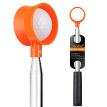 BIRDIEBLAST Golf Ball Retriever Telescopic for Water, 9Ft/12Ft/9.01Ft/16.3Ft/20Ft Stainless Steel Golf Ball Retriever, Professional Golf Ball Retrieve
