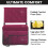 Sheenive Stadium Seats with Back Support, Padded Bleacher Seat Cushion 5