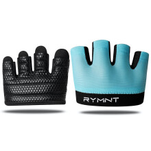 Minimal Workout Gloves for Women Men, Micro Fingerless Gym Gloves Grip Pads
