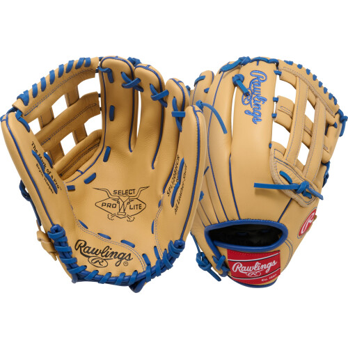 Rawlings | Select Pro Lite Bryce Harper Youth Baseball Glove | 12" | Pro H Web | Right Hand Throw | Camel