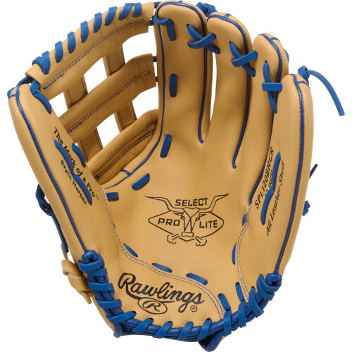 Rawlings | Select Pro Lite Bryce Harper Youth Baseball Glove | 12" | Pro H Web | Right Hand Throw | Camel 2