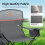 ALPHA CAMP 2-Pack Folding Camping Chair with Cooler Bag & Lumbar Support 5