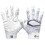 Cutters Game Day Receiver Glvs White Topo YS/YM 1